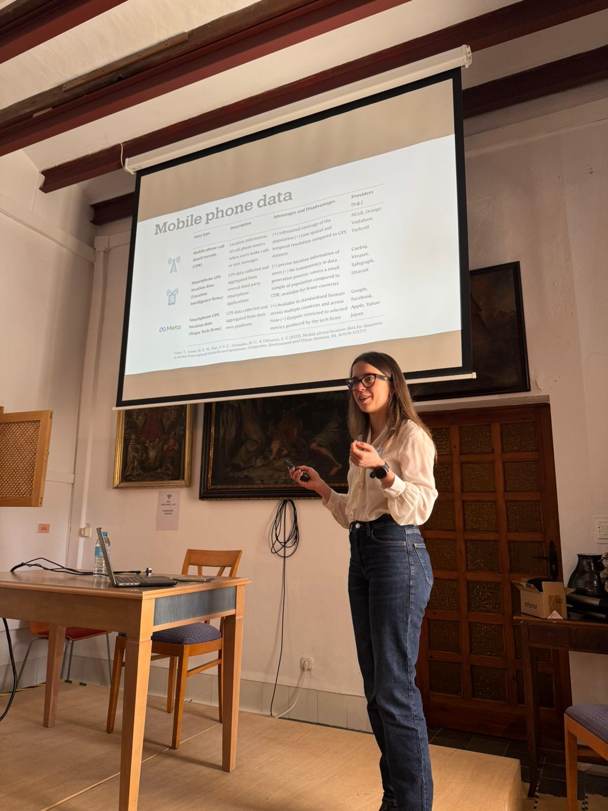 Talk of the keynote speaker Carmen Cabrera